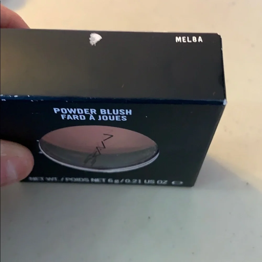 M.A.C. MELBA SOFT CORAL-PEACH Powder Blush!